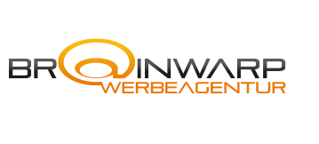 Logo:  BRAINWARP Werbeagentur